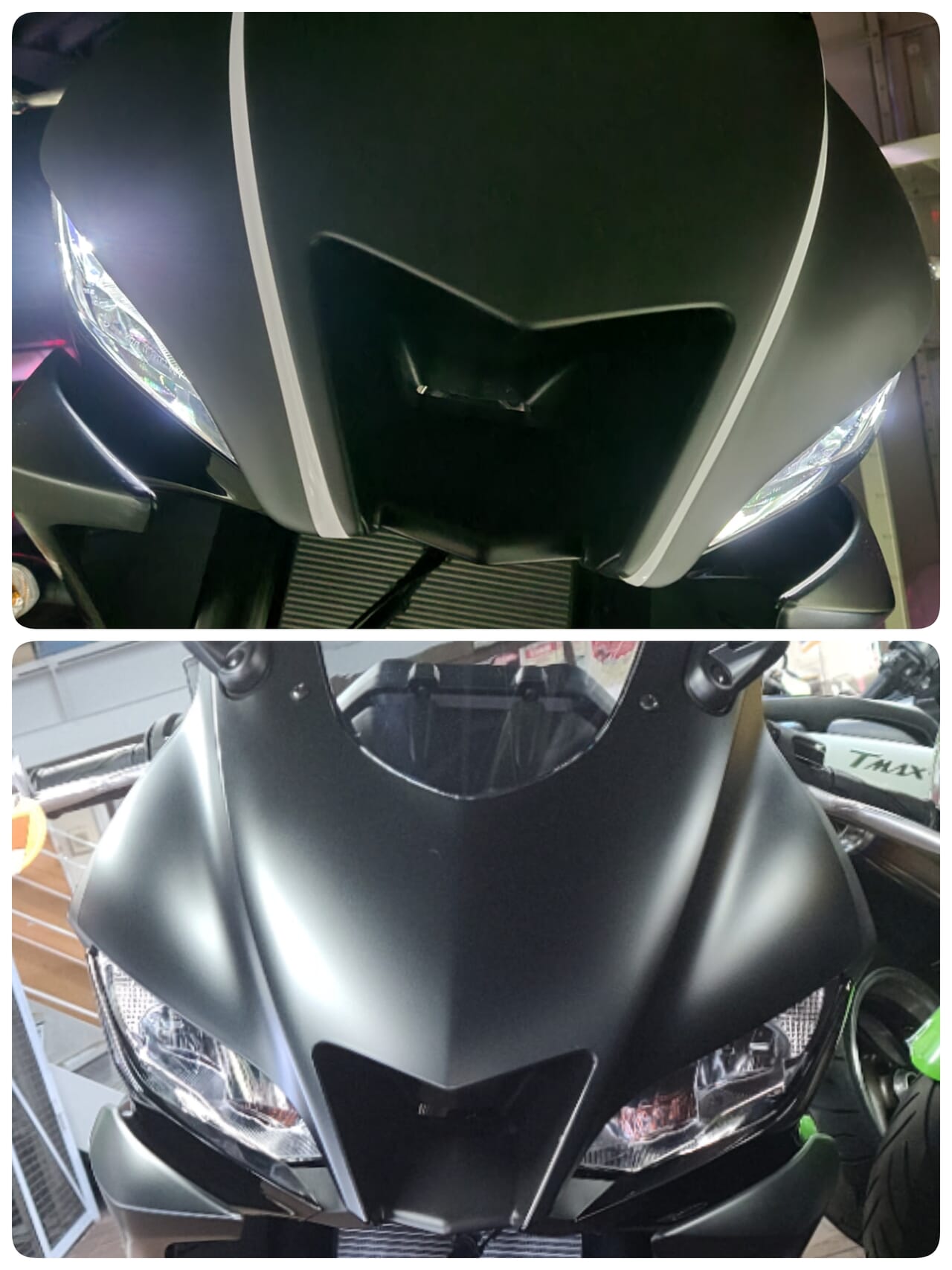 YZF-R25 v1 ヘッドカウル