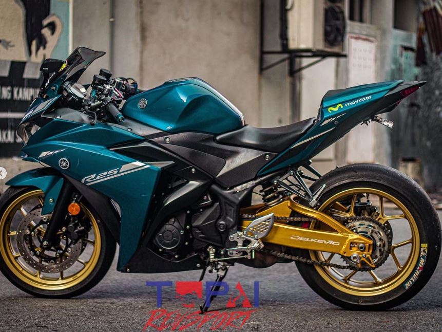 YZF-R25/MT25をダブルディスク化｜AxxL