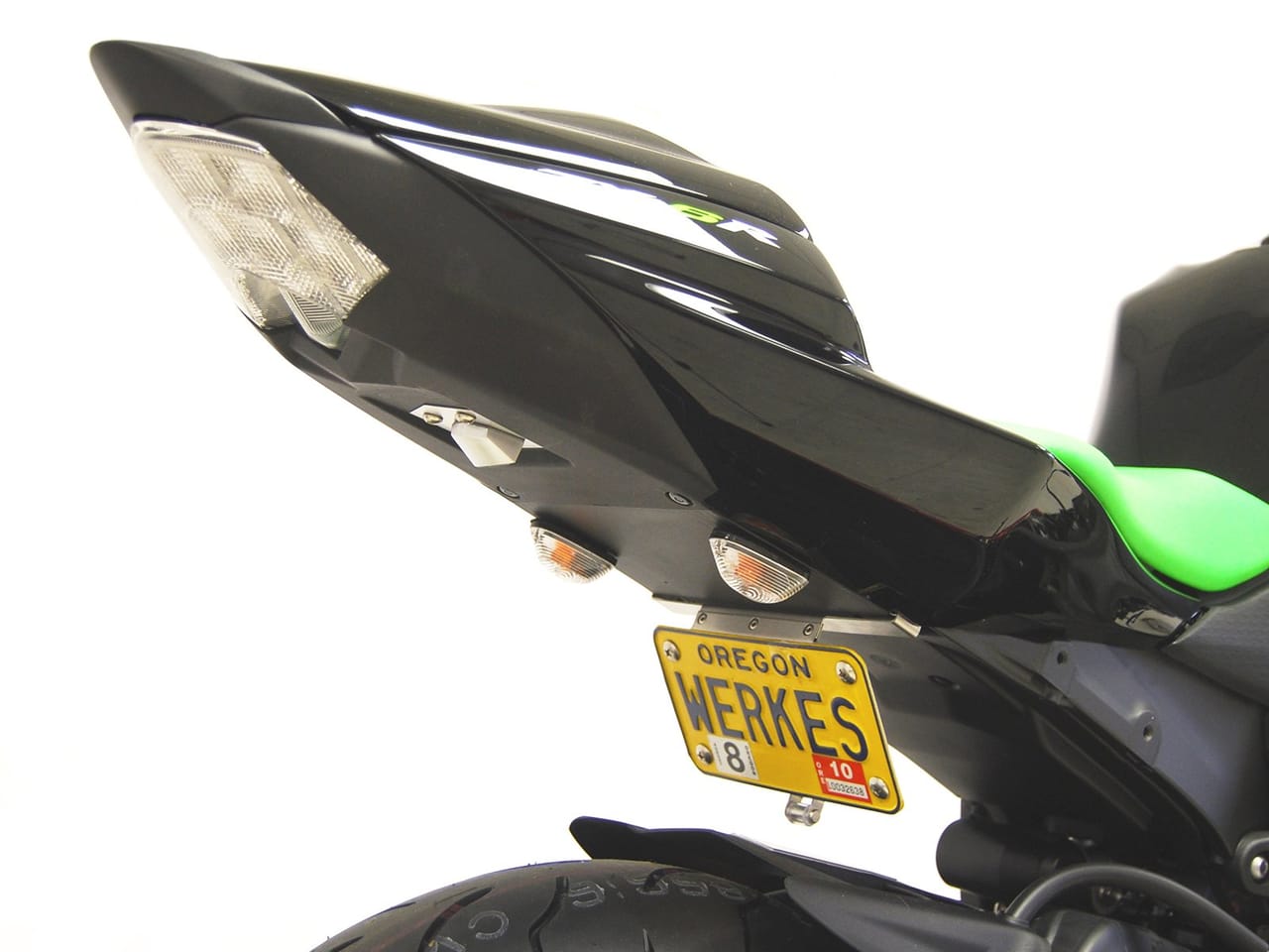 kawasaki NINJA ZX6R フェンダーレス ナンバー灯無