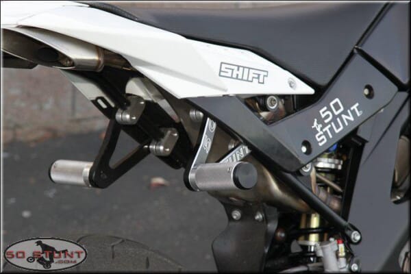 50STUNT製 WR250X/R/F用 スタントペグ｜AxxL