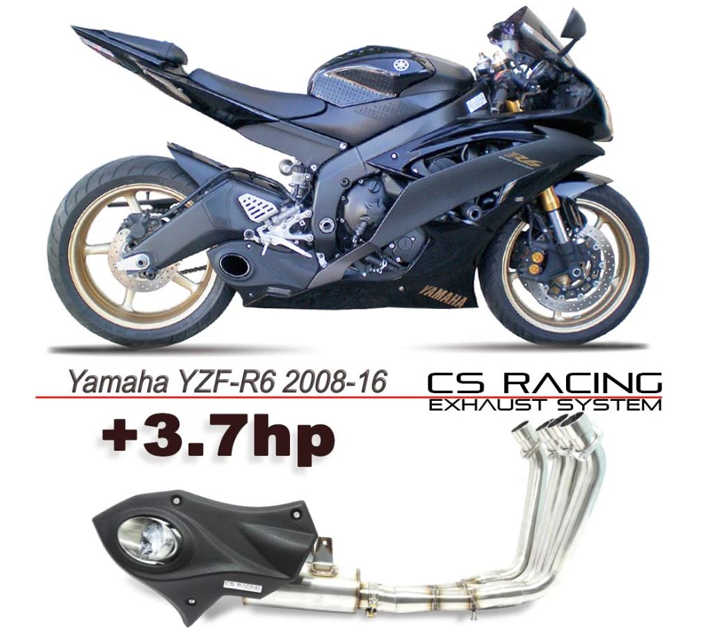 CSRacing YZF-R6(06-16) アンダーマウントサイド出しマフラー