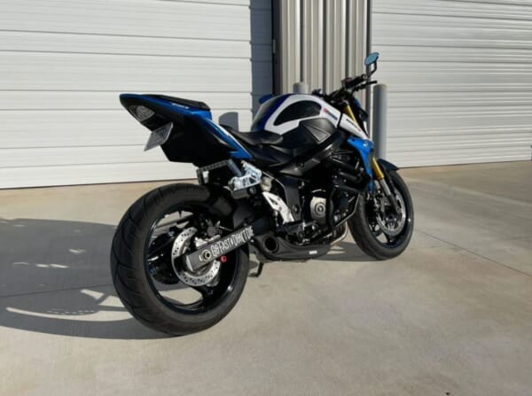 CSRacing GSR750/GSX-S750 アンダーマウントサイド出しマフラー
