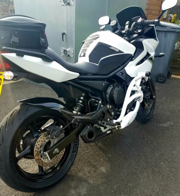 XJ6 ディバージョン FZ6R DELKEVIC チタン製マフラー Full 4 into 1 Exhaust in 304 Stainless Steel with Slip-on 8