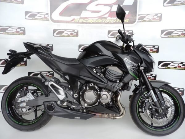 Z800 IXILスリップオンマフラー X55Bスラッシュコーン