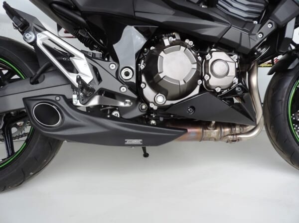 CS Racing Z800用アンダーマウント サイド出しマフラー!|AxxL CS Racing Z800用アンダーマウント サイド出しマフラー!|AxxL