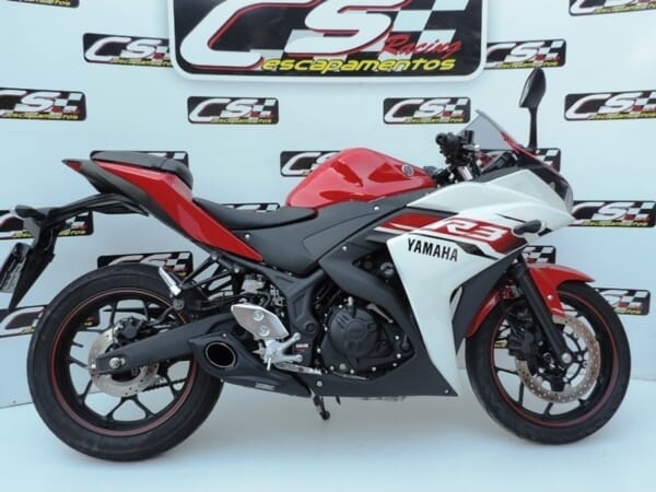 CSRacing YZF-R25/R3 アンダーマウントサイド出しマフラー！｜AxxL