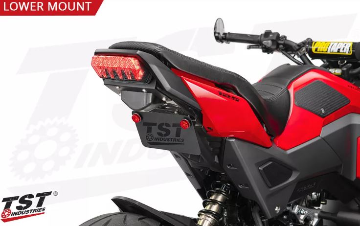 グロム　フェンダーレスキット TST グロム 17- 用フェンダーレスキット ローマウントモデル｜AxxL