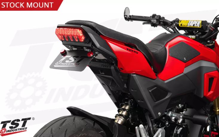 TST製 グロム用 スタイリッシュな フェンダーレスキット｜AxxL