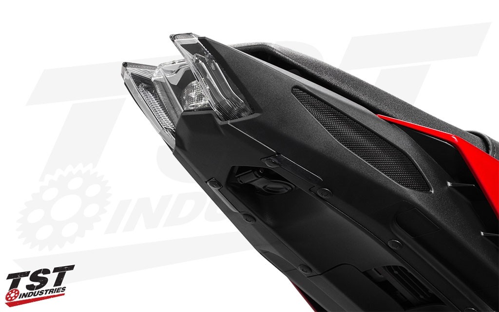 TST製新型MT-09(17)フェンダーレス角度調整フルキット｜AxxL