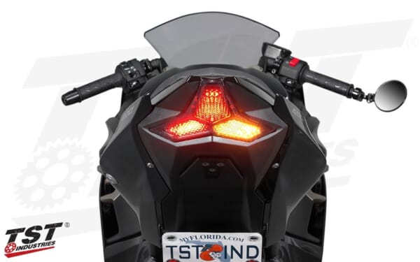 Ninja400 〜2016 純正ヘッドライト ほぼ新品 LED両目点灯（LED