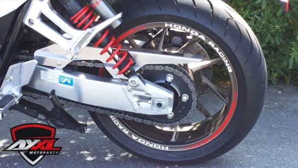文字入り ホンダ車のマシンをかっこよくするリムステッカー Axxl