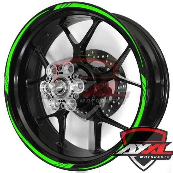 派手すぎない大人なバイク用17インチ用リムステッカーSTD2｜AxxL