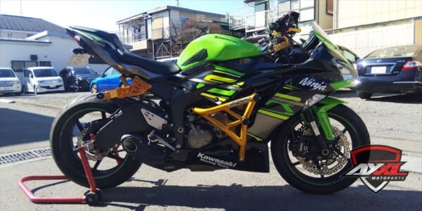 CS Racing ZX-6R (19-24) アンダーマウント サイド出しマフラー