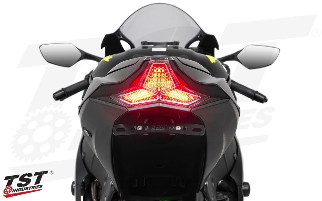 zx10r TST ウインカー内蔵テールランプ ライト、ウィンカー オートバイパーツ 自動車・オートバイ 同時購入用
