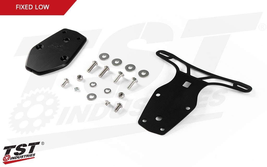 内側にナンバーを固定！ZX10R(16)フェンダーレス｜AxxL