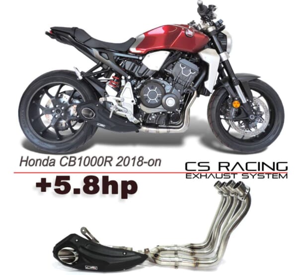 CB1000RにMOTOGPのようなサイド出しマフラーでかっこよく！｜AxxL