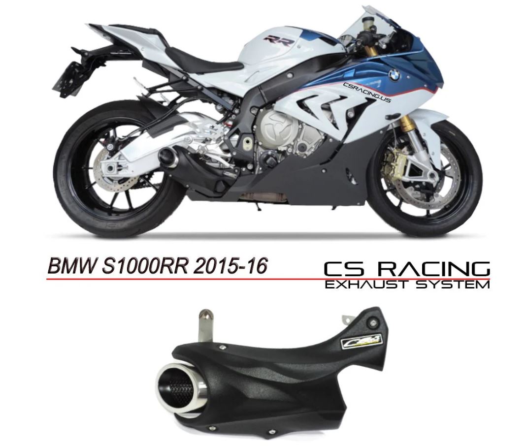 S1000RR M4 マフラー　2016年式 2015-2016 Exhaust BMW S1000RR M4 Tech One Carbon Slip On