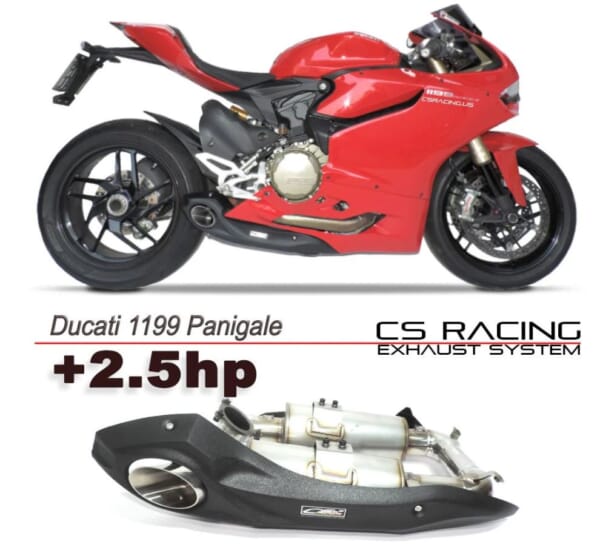 DUCATI1199パニガーレ用 迫力あるサイド出しマフラー！｜AxxL