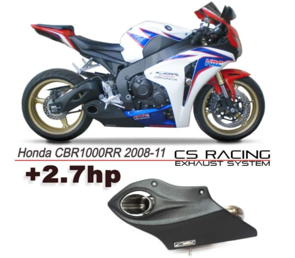 CBR1000RR TOCE Performanceスリップオン　08-11 Honda CBR1000RR (08-11) T-Slash Slip-On Exhaust