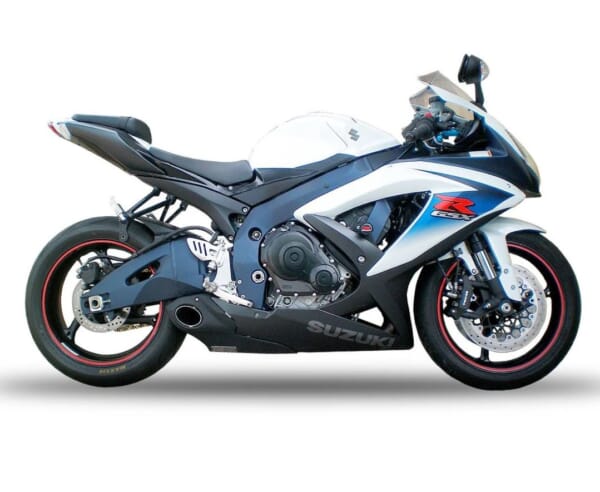 GSX-R600/750(08-10)にMOTOGPのようなサイド出しマフラー！｜AxxL