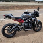 ストリートトリプル765用 迫力あるサイド出しマフラー！｜AxxL