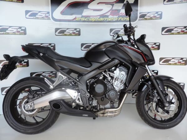 CB650FにMOTOGPのようなサイド出しマフラーでかっこよく！｜AxxL