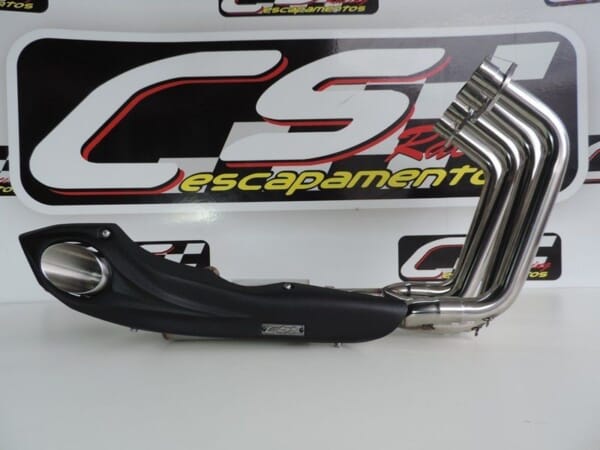 CBR600FにMOTOGPのようなサイド出しマフラーでかっこよく！｜AxxL