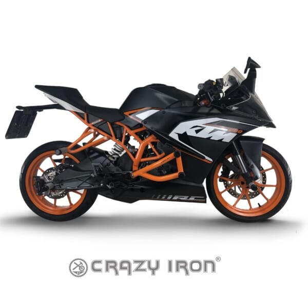 RC125/RC200用倒れても傷つかないエンジンガード｜AxxL