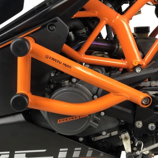 RC125/RC200用倒れても傷つかないエンジンガード｜AxxL