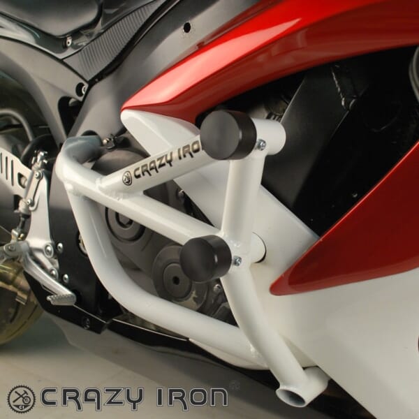 GSX-R600/750用倒れても傷つかないエンジンガード｜AxxL