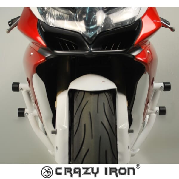 GSX-R600/750用倒れても傷つかないエンジンガード｜AxxL