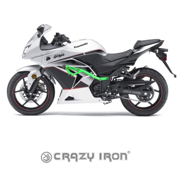 Ninja250R用スライダー付 レースアーマーで車体をガード｜AxxL