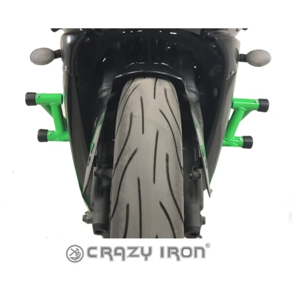 シール/クレイジー(6トラックス) ZX-10R(11-20)用倒れても傷つかないスタントケージ｜AxxL