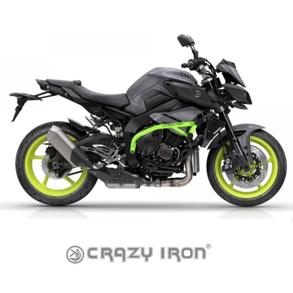 MT-10用スライダー付エンジンガードで車体をガード｜AxxL