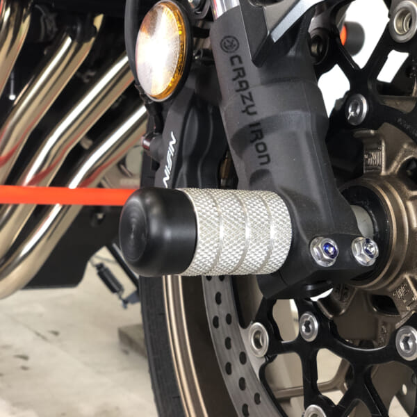 CB650R / CBR650R (19-)用 スタント用の大型アクスルスライダー｜AxxL