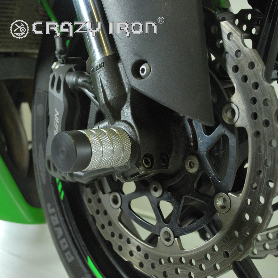 ZX-6R (07-08)用 スタント用の大型アクスルスライダー|AxxL ZX-6R (07-08)用 スタント用の大型アクスルスライダー|AxxL