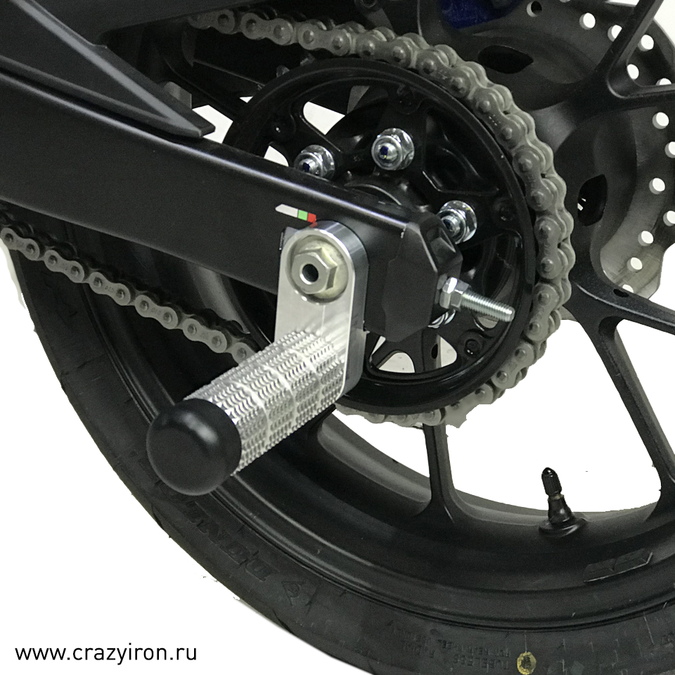 CBR300R/CB300R用の大型アクスルスライダー｜AxxL