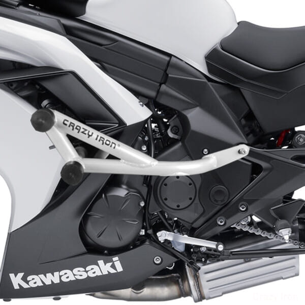 NINJA650/400用 スライダー付エンジンガードで車体をガード｜AxxL