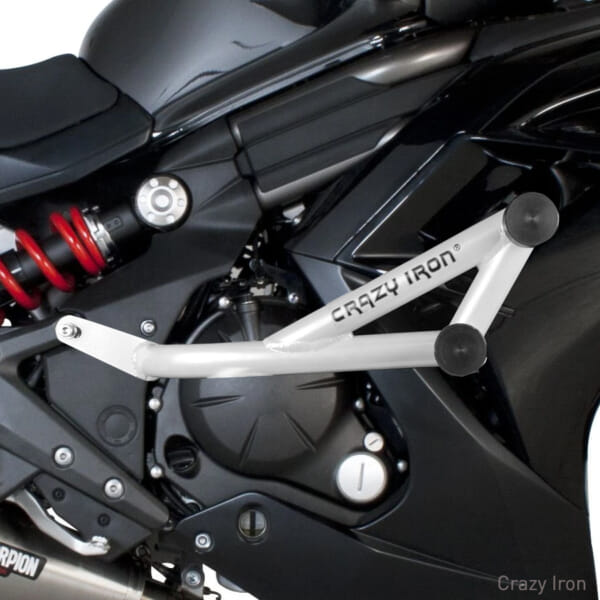 NINJA650/400用 スライダー付エンジンガードで車体をガード｜AxxL