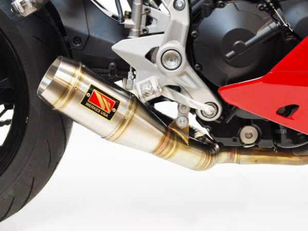 スーパーバイク選手権にも使用 COMPETITION WERKES マフラー｜AxxL