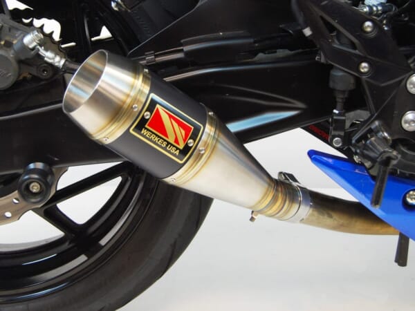 スーパーバイク選手権にも使用 COMPETITION WERKES マフラー｜AxxL