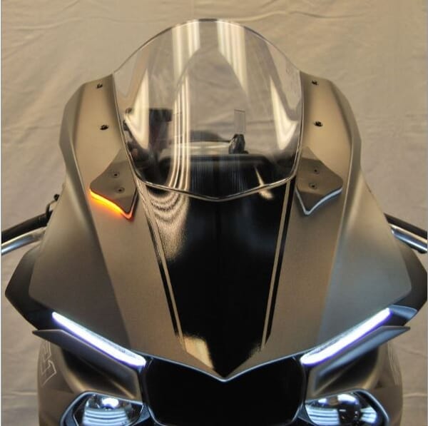 NRC製 YZF-R1 (15-19)用 ポリカーボネイト LEDウィンカー｜AxxL