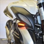 Lex様用MV Agusta F3/F4 ミラーブロックLEDウィンカー（ミラー