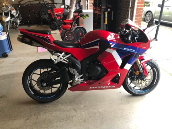 印象のデザイン PC37 CBR600RR 05-06 スリップオン ...