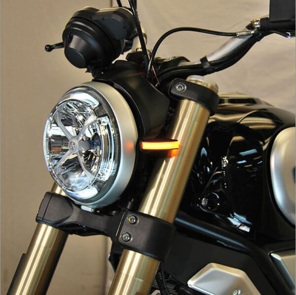 NRC製 スクランブラー 1100 用 ポリカーボネイト LEDウィンカー｜AxxL