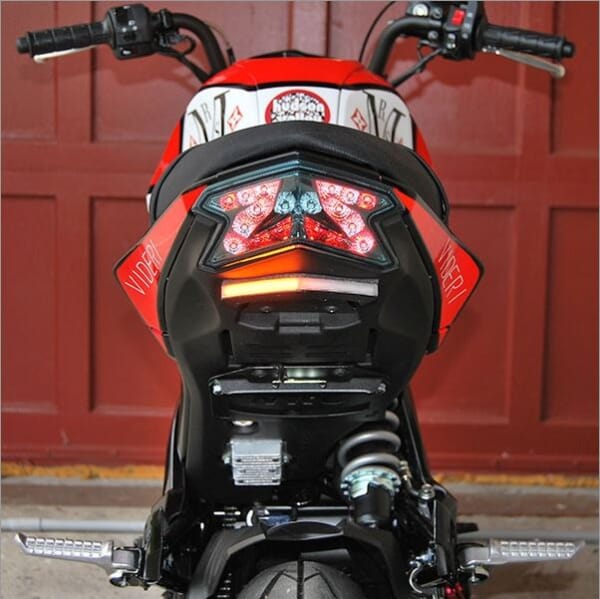 NRC製 Z125 用ウインカー内蔵フェンダーレス｜AxxL