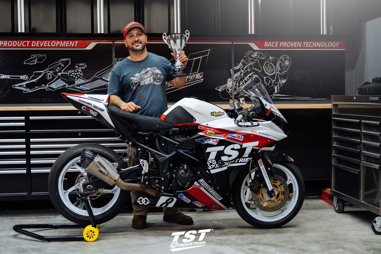 TST YZF-R25/R3 MT25/03 スーパーバイク選手権で使用しているスプロケ ...