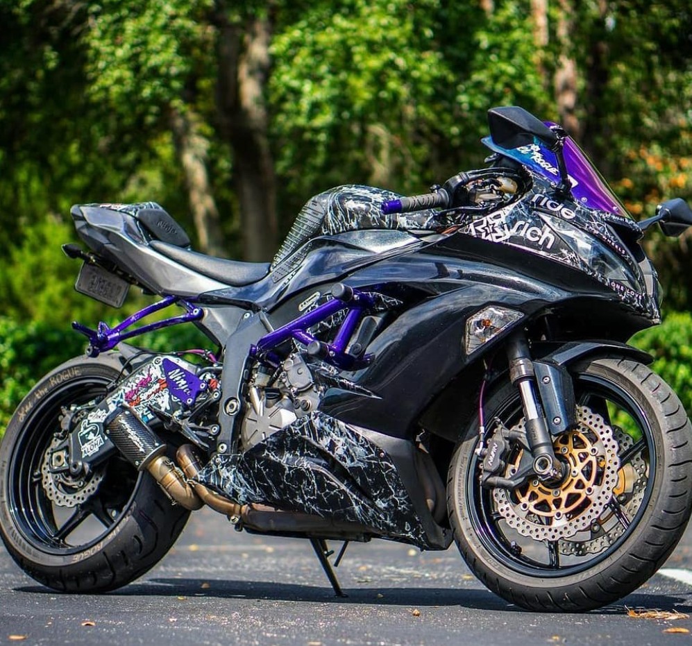 ZX-6R (13-23) デザインが美しいIMPAKTECH製 レースアーマー｜AxxL