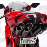 TOCE製 目立ち度抜群なDUCATI 1098/1198 用スラッシュマフラー｜AxxL