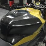 SEMOTO MotoAmericaで実際に使用されている カーボンタンク